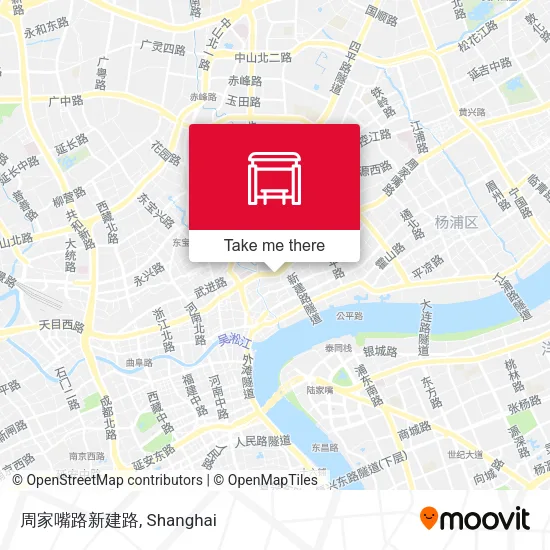 周家嘴路新建路 map