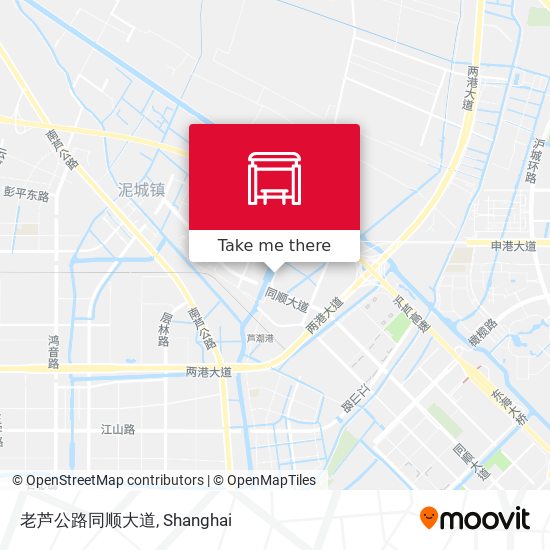 老芦公路同顺大道 map