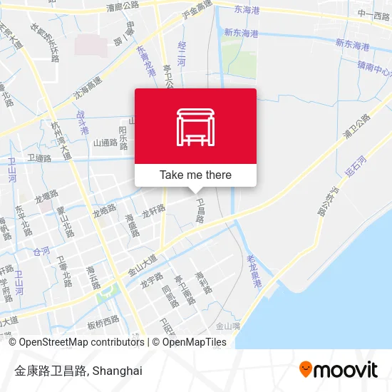 金康路卫昌路 map