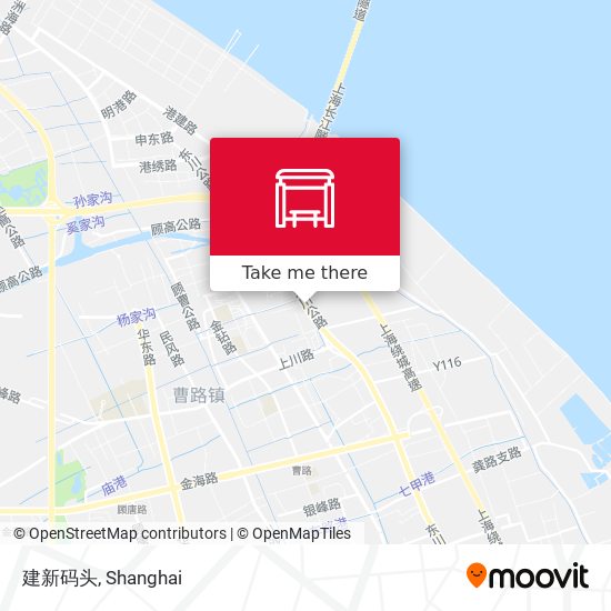 建新码头 map