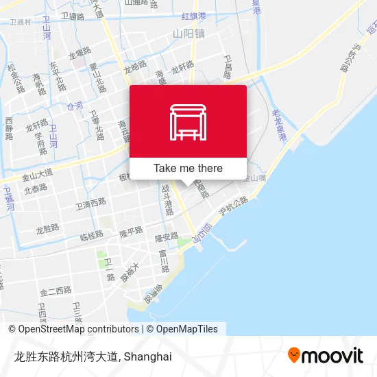 龙胜东路杭州湾大道 map