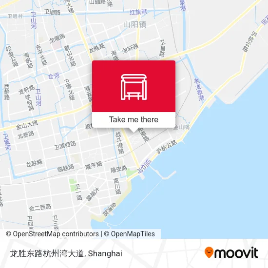 龙胜东路杭州湾大道 map
