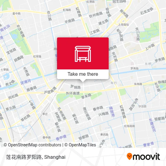 莲花南路罗阳路 map