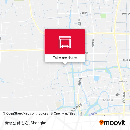 青赵公路古石 map