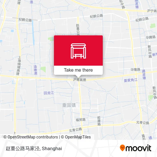 赵重公路马家泾 map