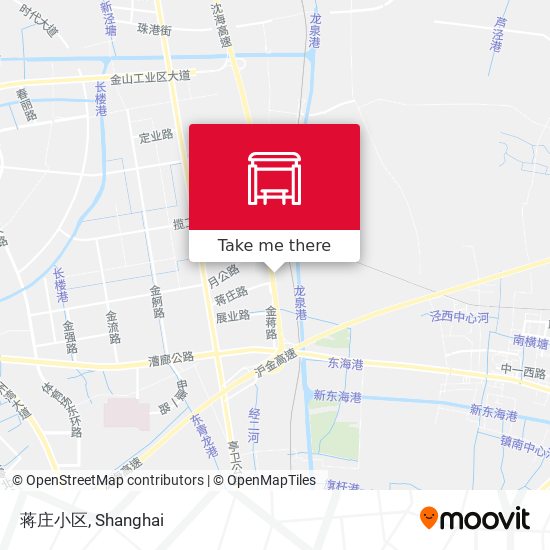 蒋庄小区 map