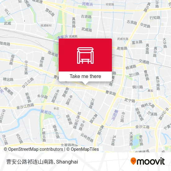曹安公路祁连山南路 map