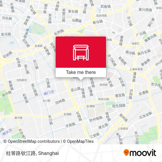 桂箐路钦江路 map