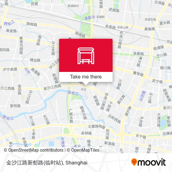 金沙江路新郁路(临时站) map