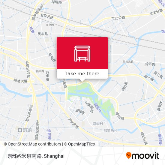 博园路米泉南路 map