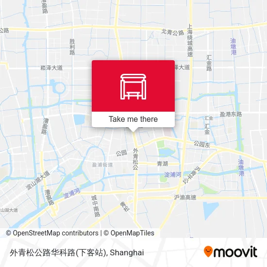 外青松公路华科路(下客站) map