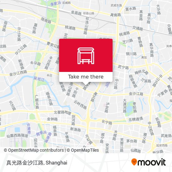 真光路金沙江路 map