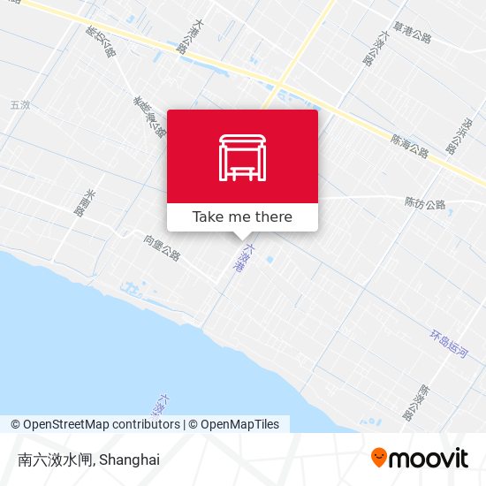 南六滧水闸 map