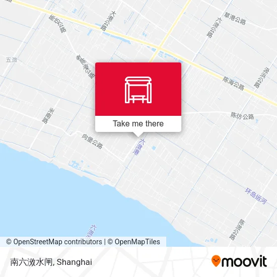 南六滧水闸 map