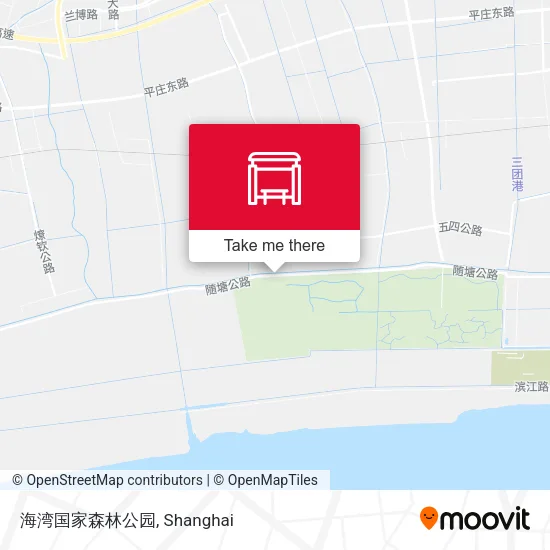 海湾国家森林公园 map