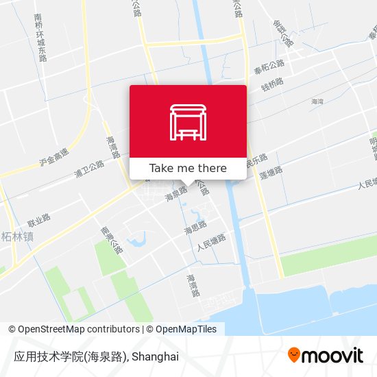 应用技术学院(海泉路) map