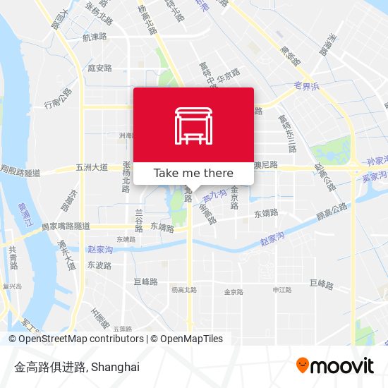 金高路俱进路 map