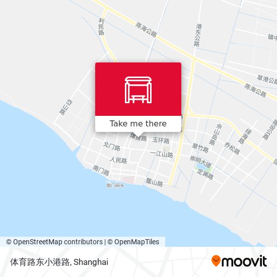 体育路东小港路 map