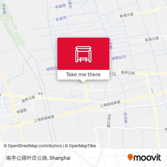 南亭公路叶庄公路 map