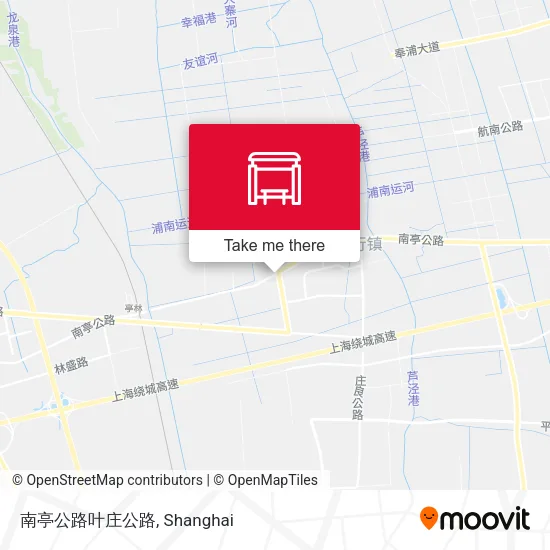 南亭公路叶庄公路 map