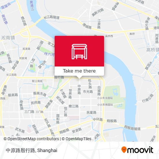 中原路殷行路 map