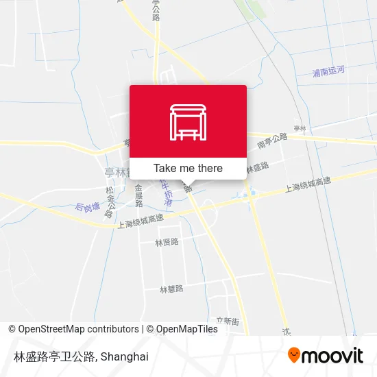 林盛路亭卫公路 map