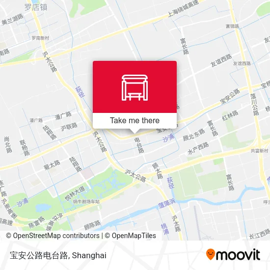 宝安公路电台路 map