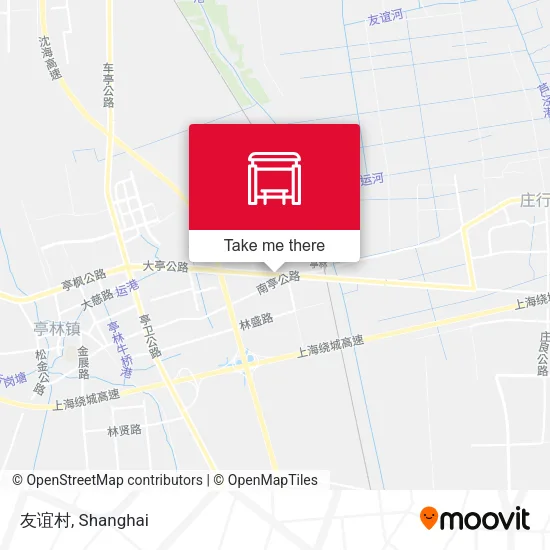 友谊村 map