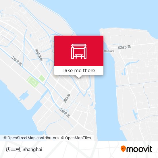庆丰村 map