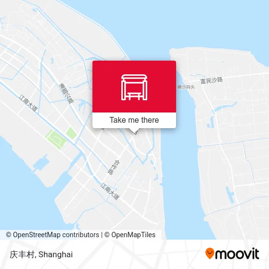 庆丰村 map