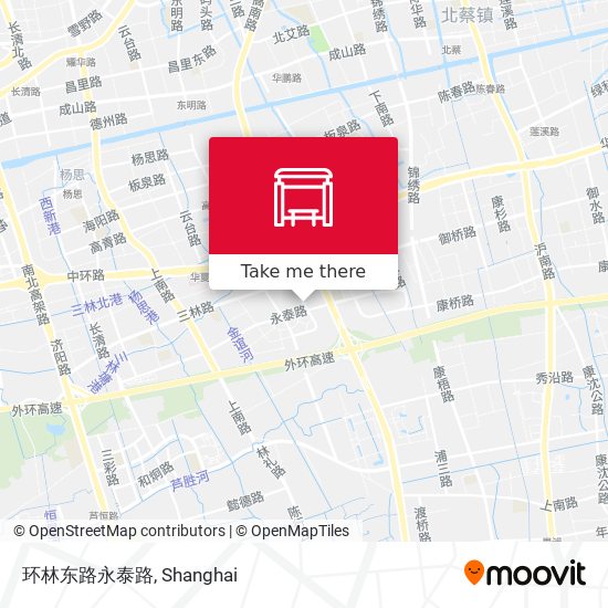 环林东路永泰路 map