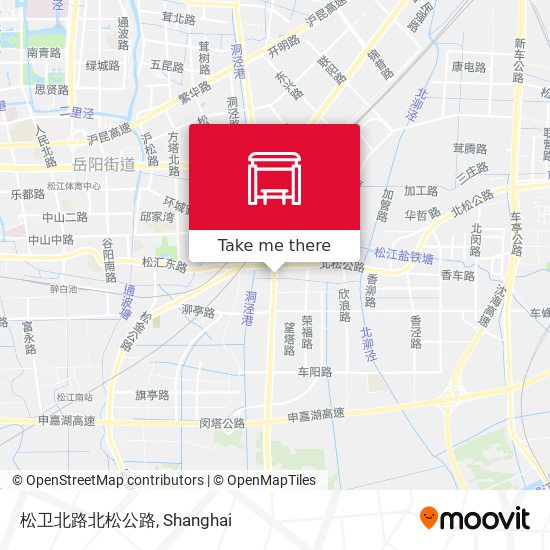 松卫北路北松公路 map