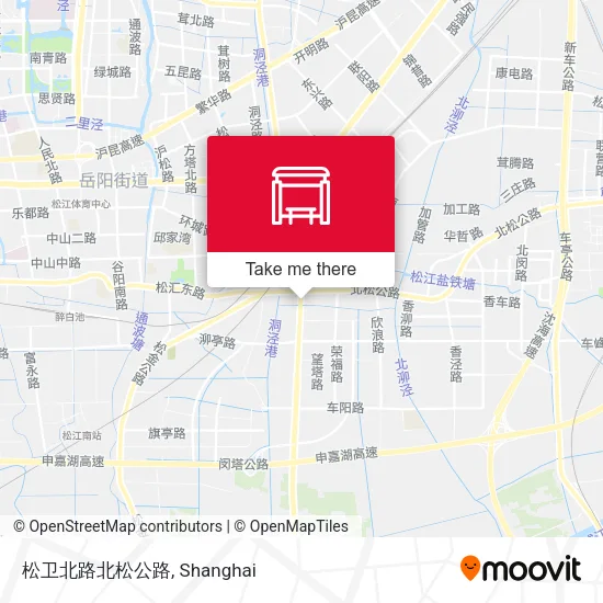 松卫北路北松公路 map