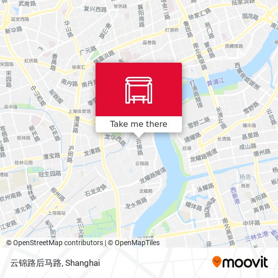 云锦路后马路 map