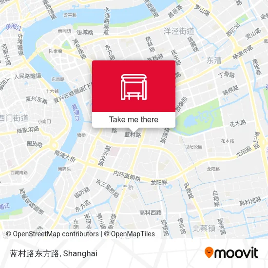 蓝村路东方路 map