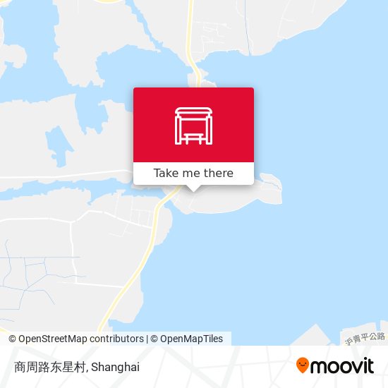 商周路东星村 map