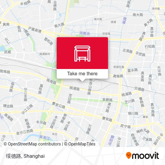 绥德路 map