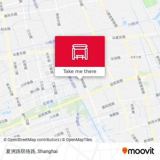夏洲路联络路 map