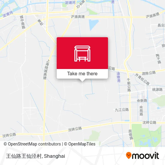 王仙路王仙泾村 map
