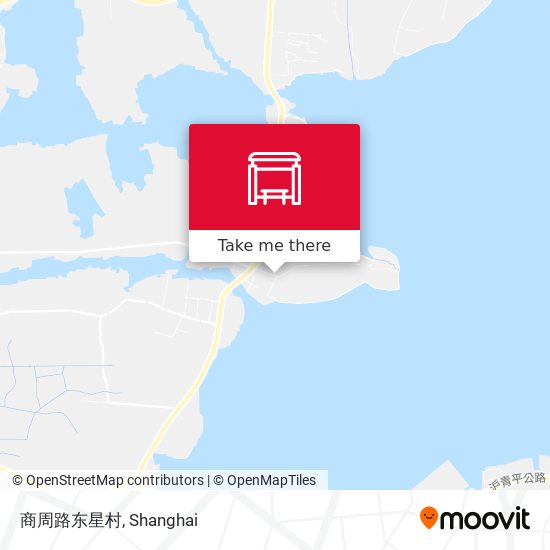 商周路东星村 map