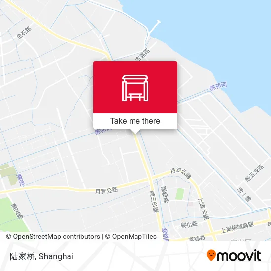 陆家桥 map
