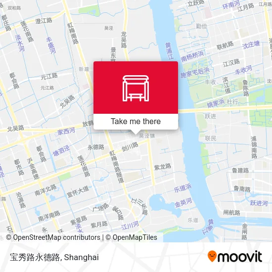 宝秀路永德路 map