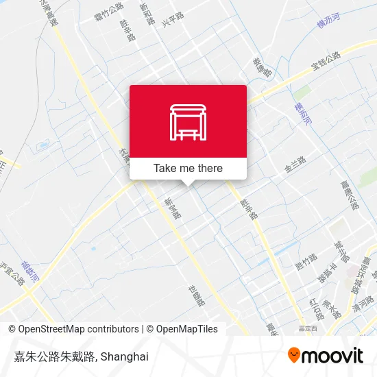 嘉朱公路朱戴路 map