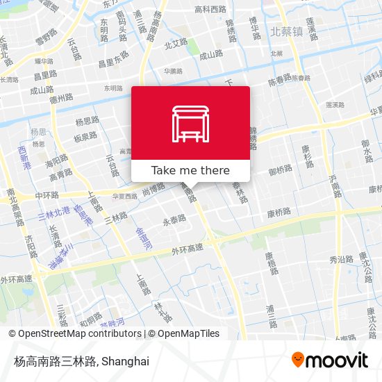 杨高南路三林路 map