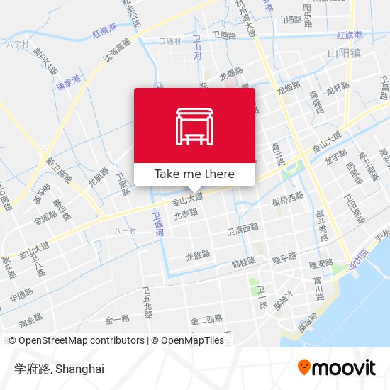 学府路 map