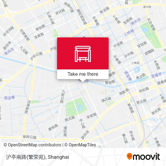 沪亭南路(繁荣苑) map