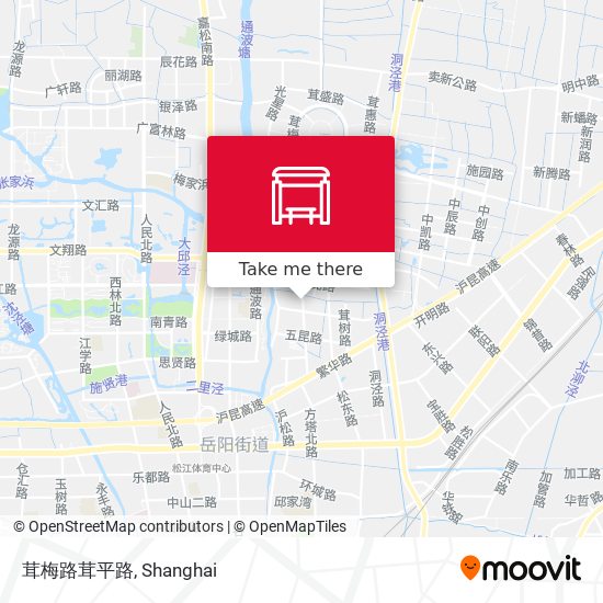 茸梅路茸平路 map