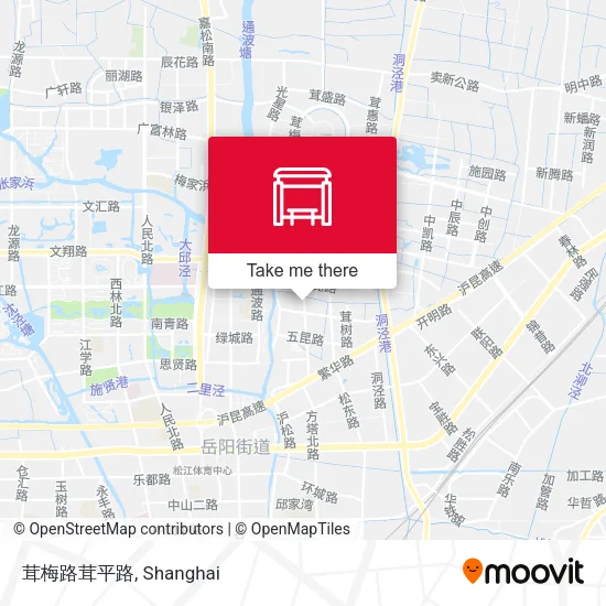 茸梅路茸平路 map