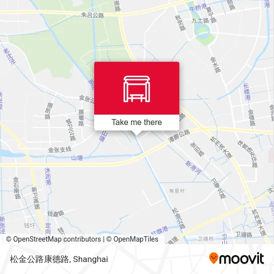 松金公路康德路 map