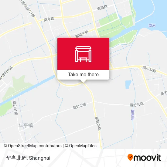 华亭北周 map